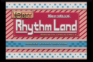 16 Bit Rhythm Land - Title Screen