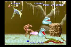 Altered Beast - Beefy Guy and Weird Frogs