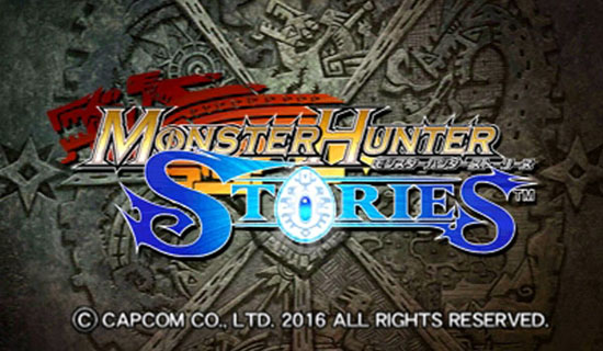 Monster Hunter Stories - Title Screen