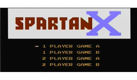 Spartan X - Title Screen