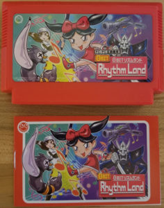 8 Bit Rhythm Land Cartridge & Manual