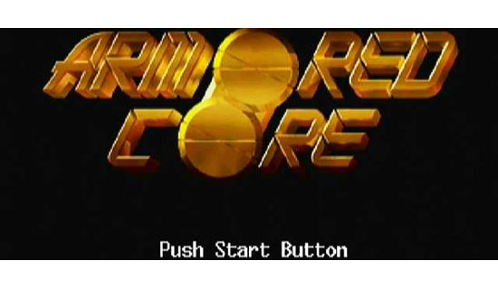 Armored Core - Title Screen