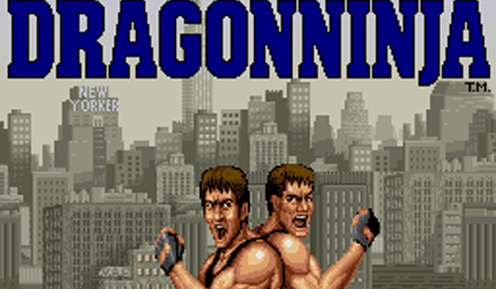 Bad Dudes vs. Dragon Ninja - Title Screen