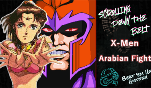 Ramaya from Arabian Fight and Magneto from the arcade X-Men game