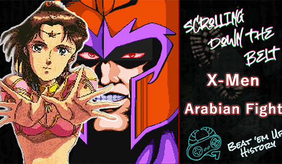 Ramaya from Arabian Fight and Magneto from the arcade X-Men game