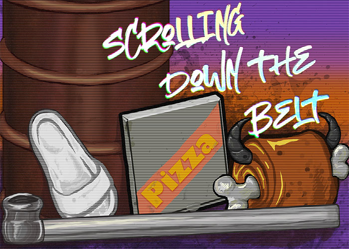 Scrolling Down the Belt logo